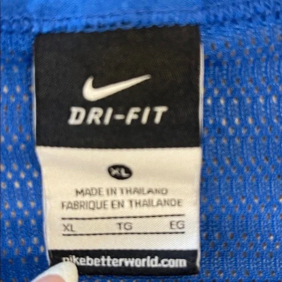 Nike Women's‎ Blue Dri Fit Tank Top XL - Picture 6 of 7